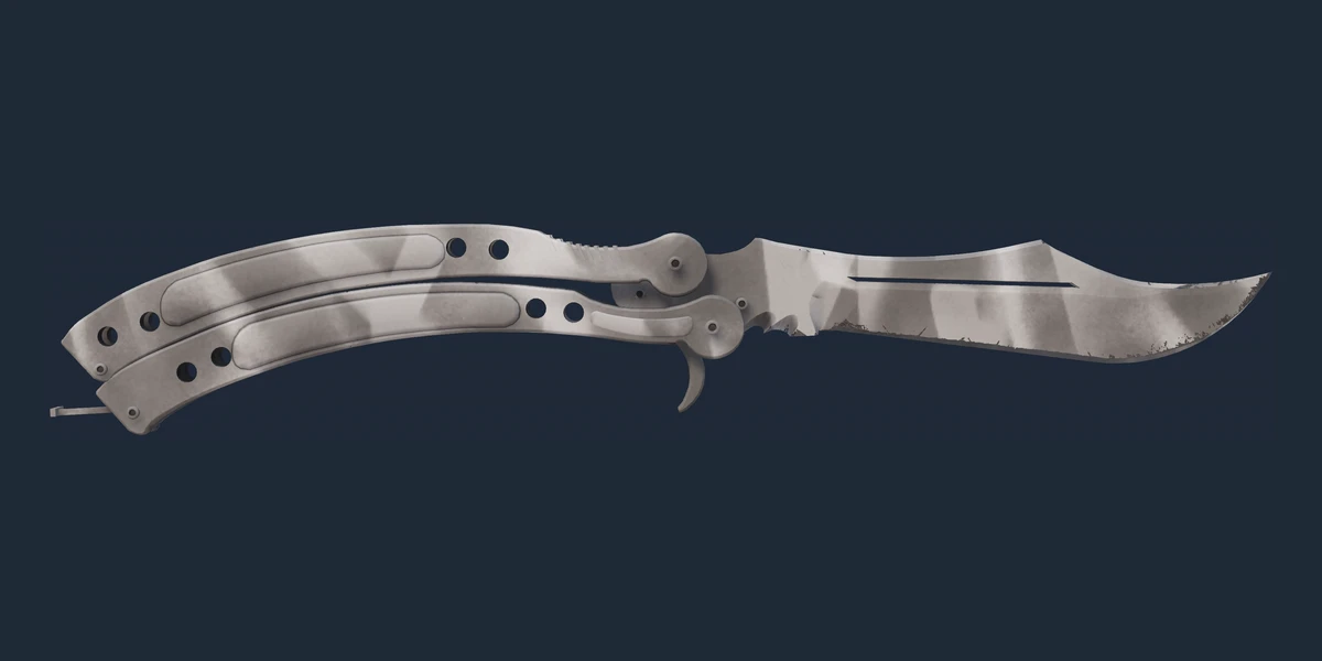 ★ Butterfly Knife | Urban Masked (Minimal Wear) preview
