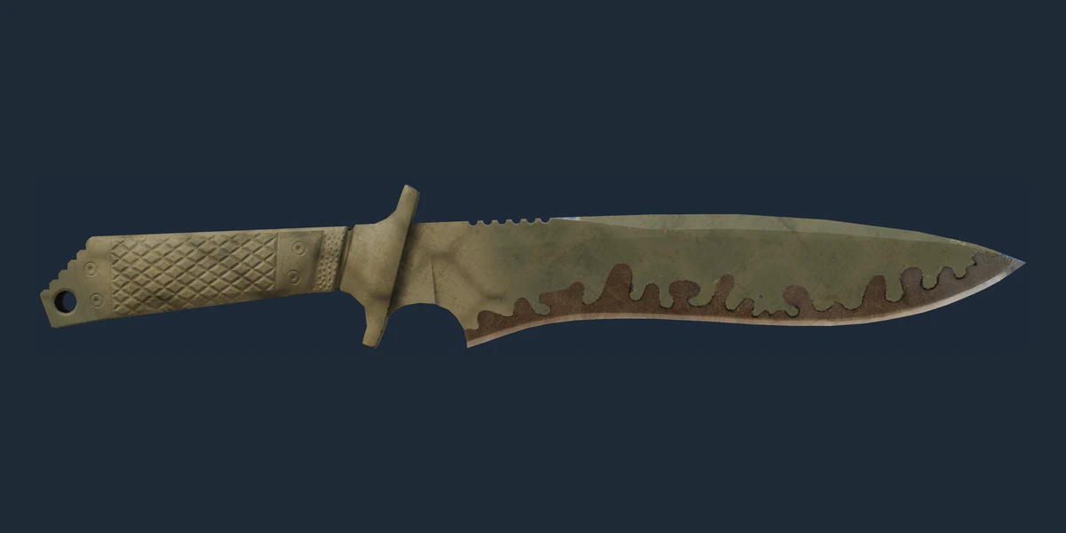 ★ StatTrak™ Classic Knife | Safari Mesh (Well-Worn) preview