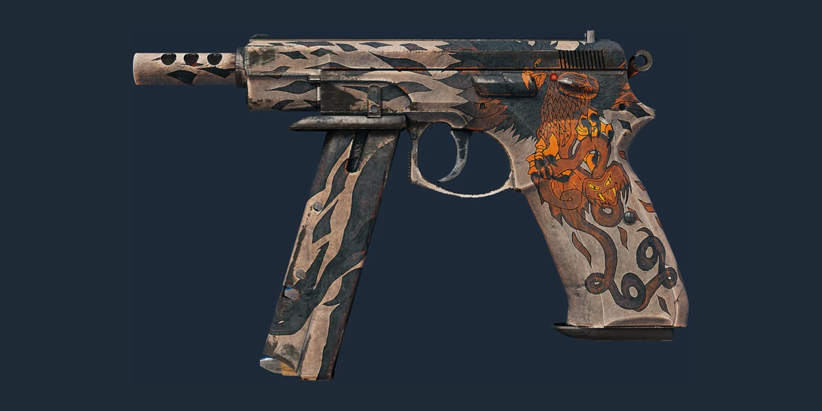 CZ75-Auto | Circaetus (Well-Worn) preview