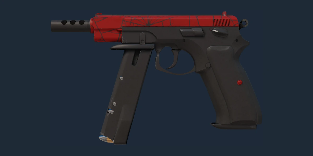 StatTrak™ CZ75-Auto | Crimson Web (Minimal Wear) preview
