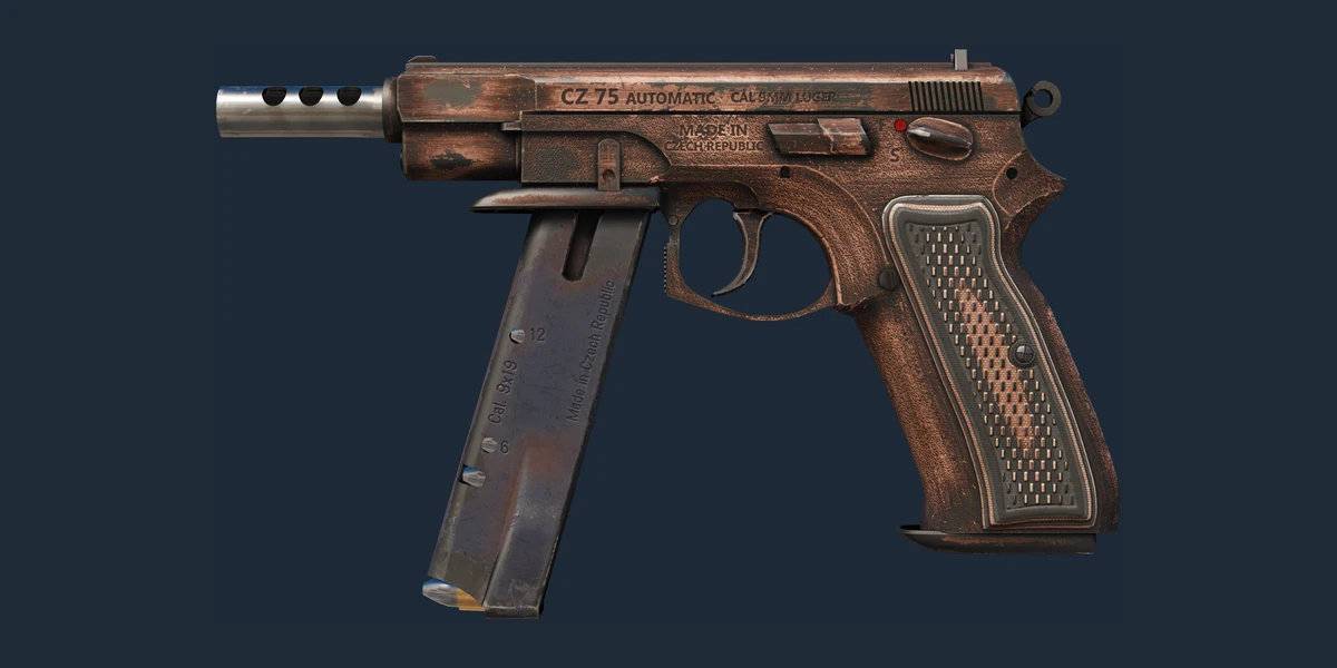 CZ75-Auto | Distressed (Battle-Scarred) preview