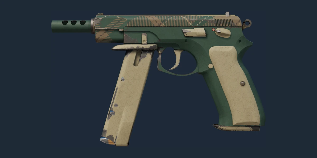 CZ75-Auto | Green Plaid (Field-Tested) preview