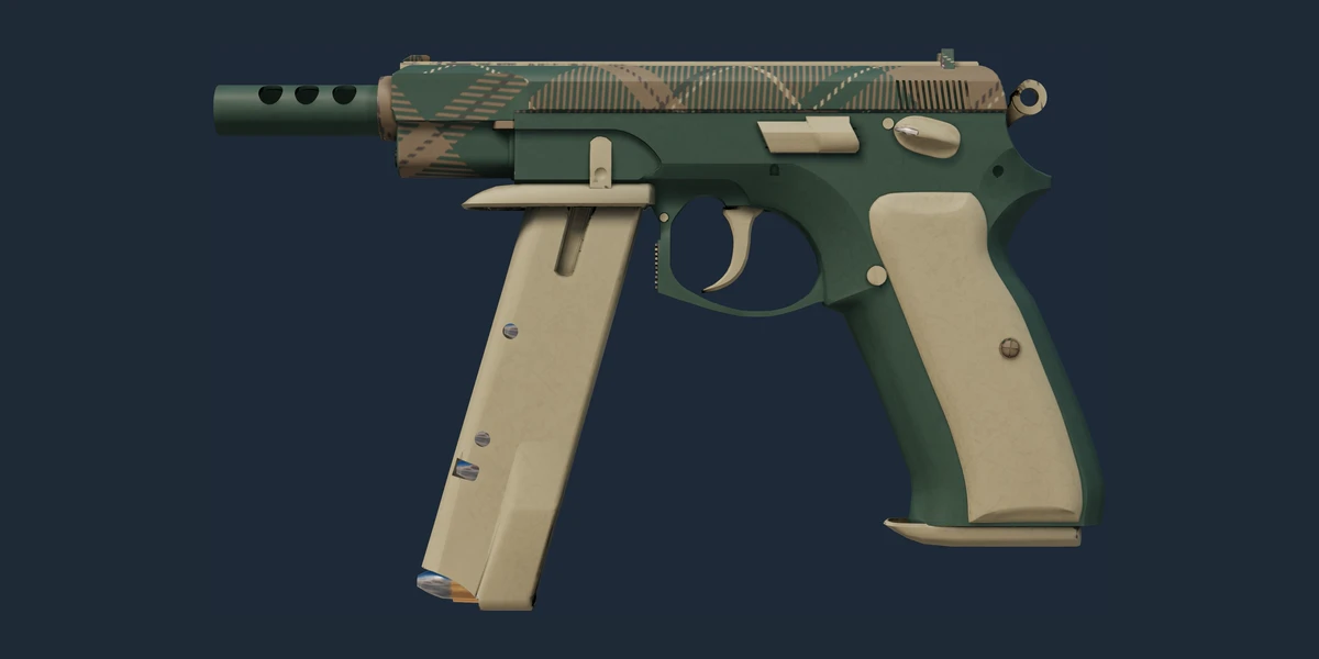 CZ75-Auto | Green Plaid (Factory New) preview