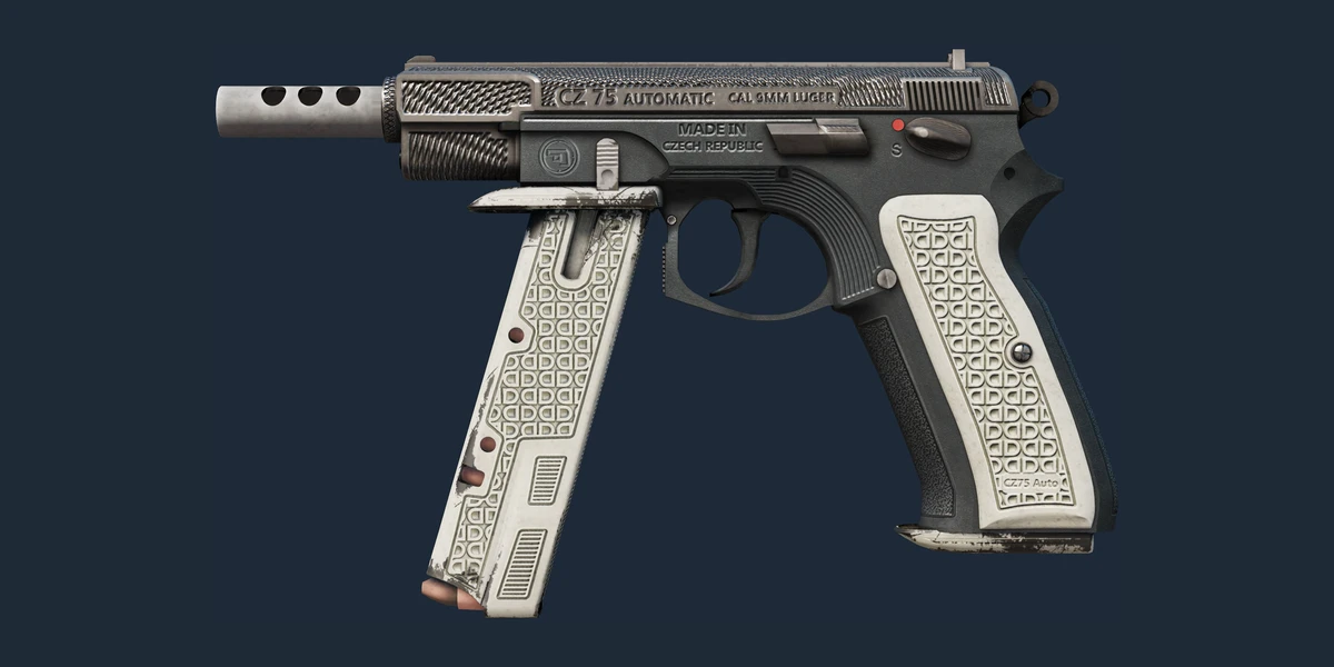Предпросмотр: StatTrak™ CZ75-Auto | Штамп (Поношенное)