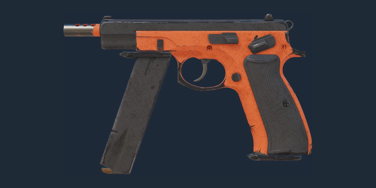 CZ75-Auto | Nitro (Well-Worn) preview