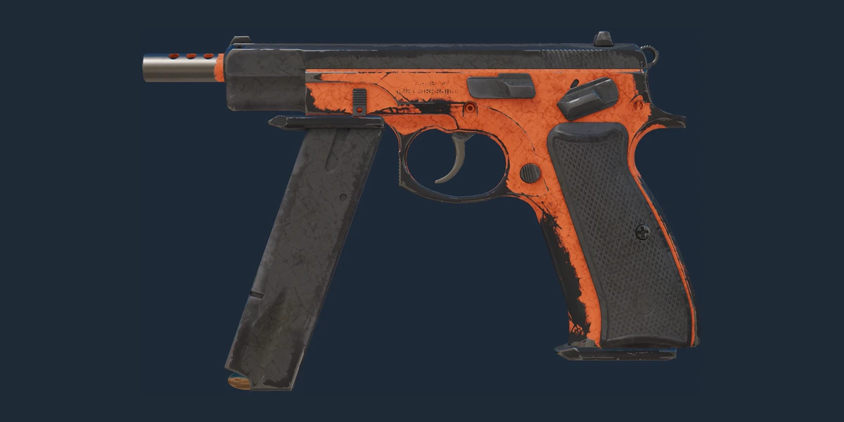 CZ75-Auto | Nitro (Battle-Scarred) preview