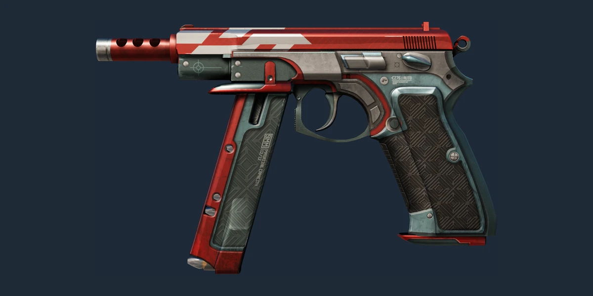 CZ75-Auto | Red Astor (Factory New) preview