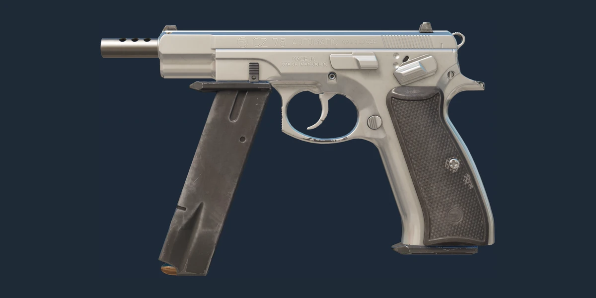 Forhåndsvisning av CZ75-Auto | Silver (Fabrikkny)