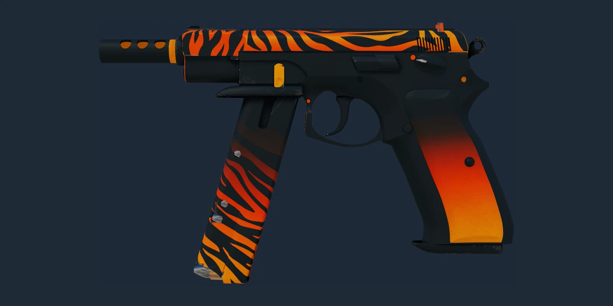 CZ75-Auto | Tigris (Minimal Wear) preview