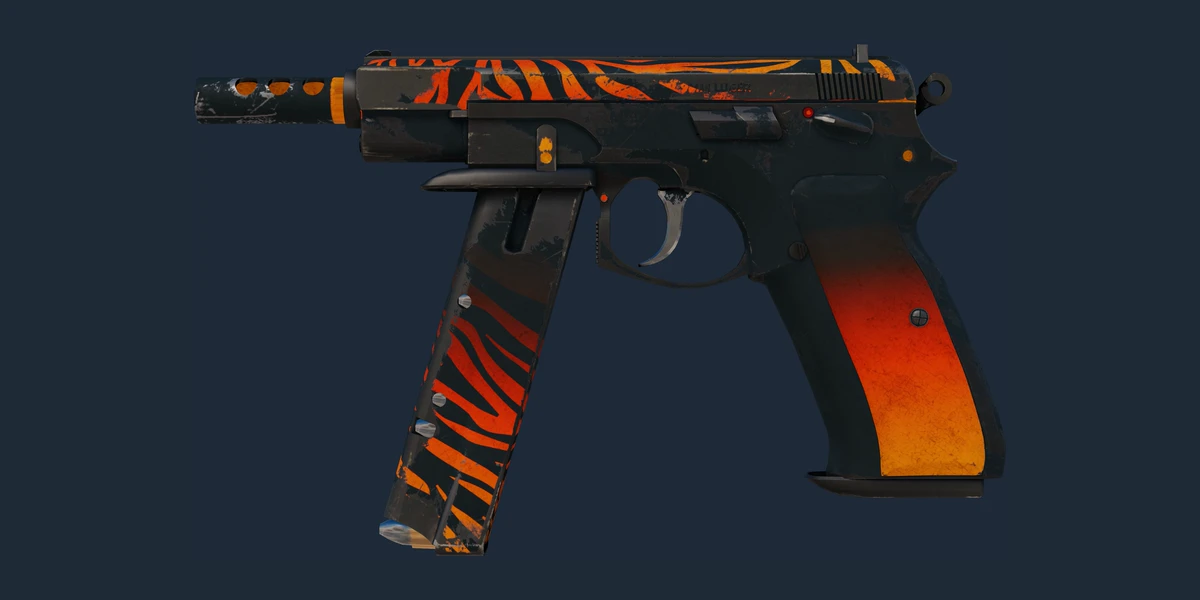CZ75-Auto | Tigris (Battle-Scarred) preview