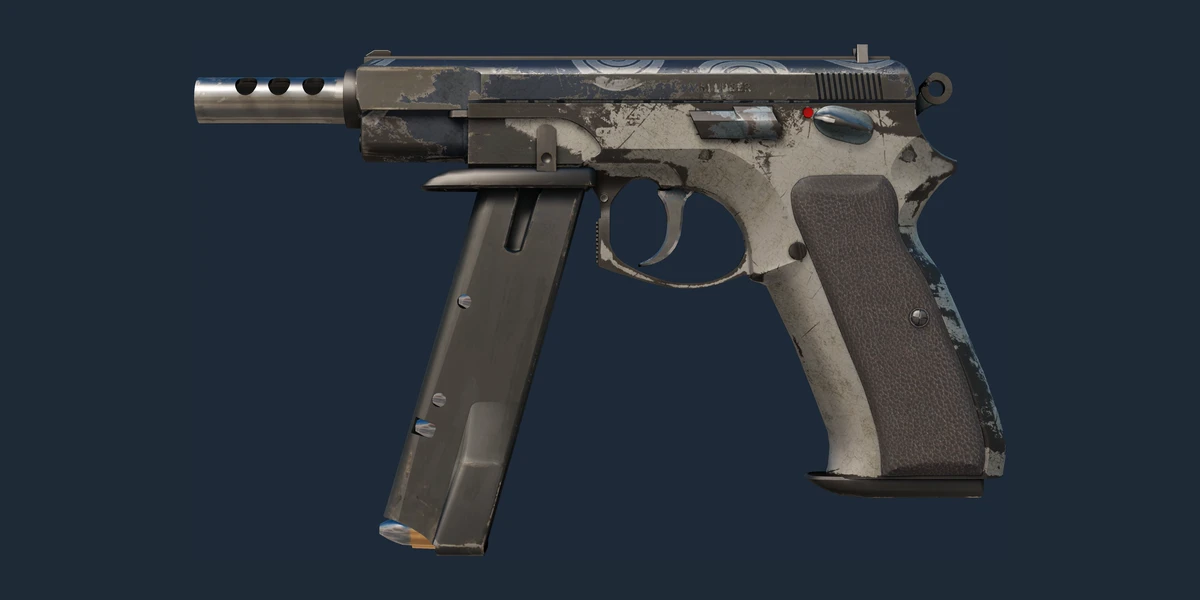 CZ75-Auto | Twist (Battle-Scarred) preview