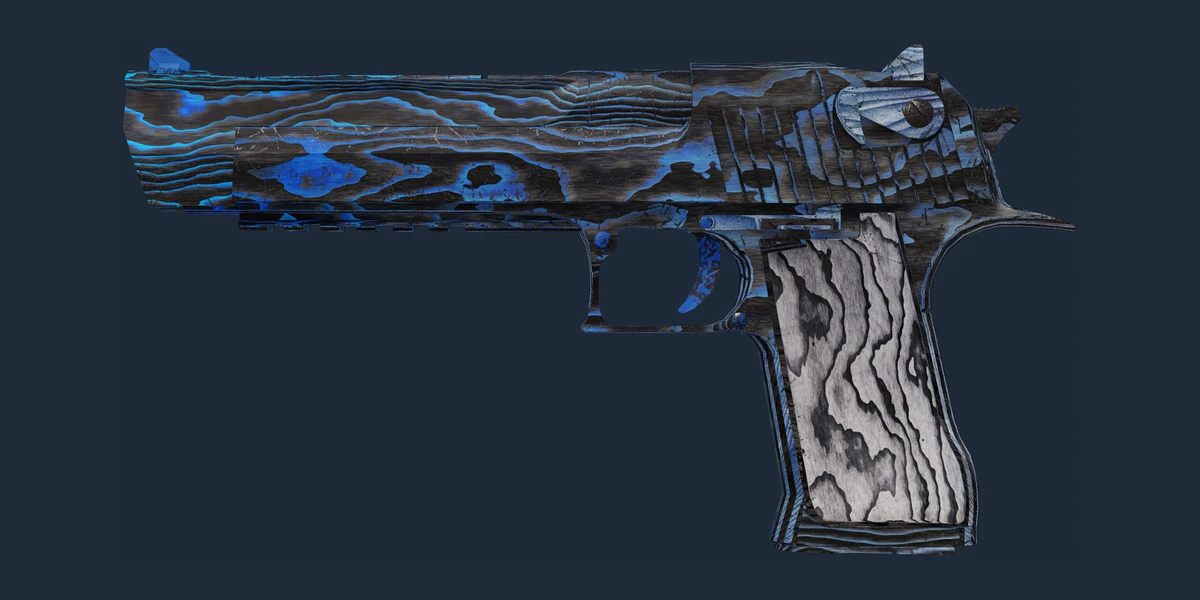 Преглед на Desert Eagle | Син пласт (Доста износен)