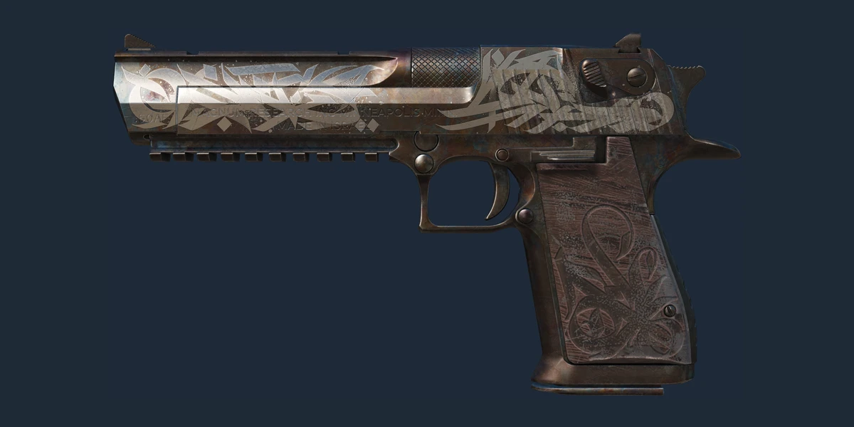 Kohteen Desert Eagle | Kalligraffiti (Aikansa elänyt) esikatselu