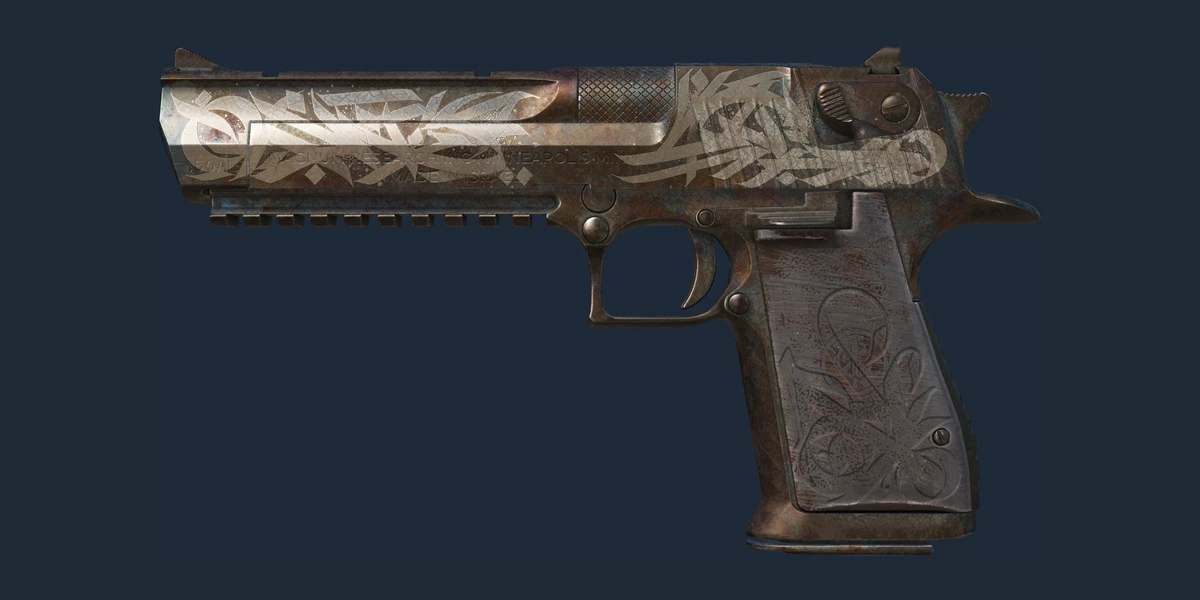 Podgląd: Desert Eagle | Kaligraffiti (po ciężkich walkach)