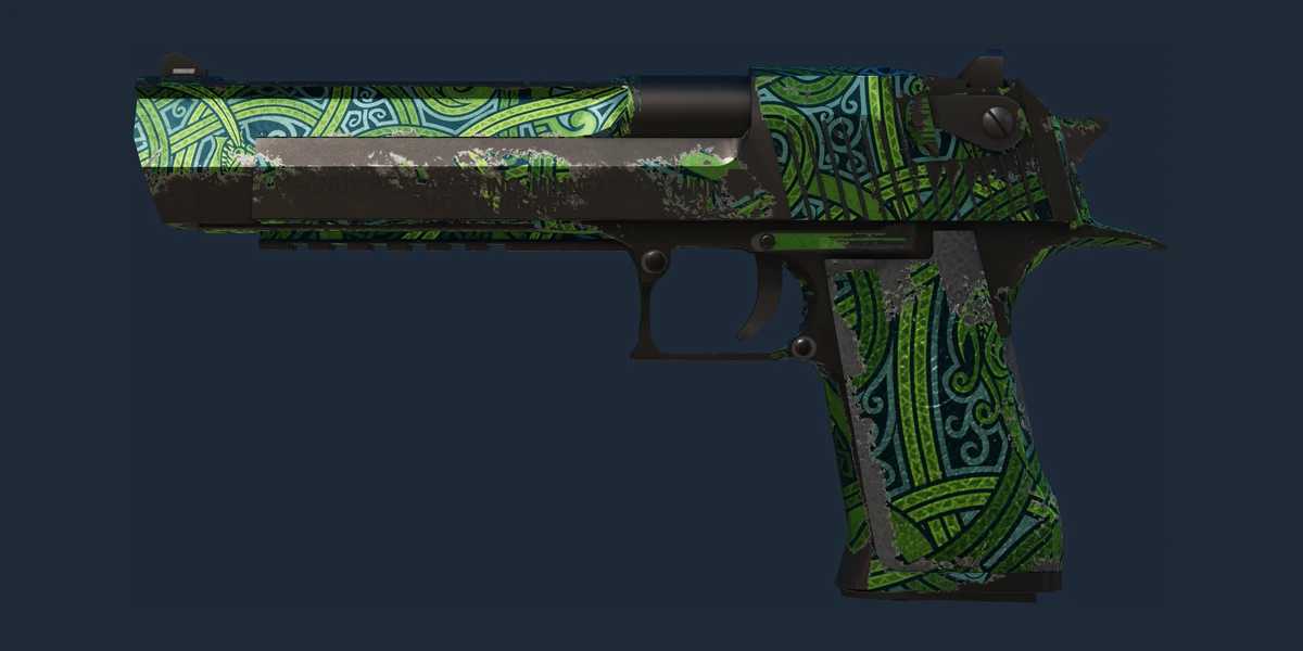 Desert Eagle | Emerald Jörmungandr (Battle-Scarred) preview