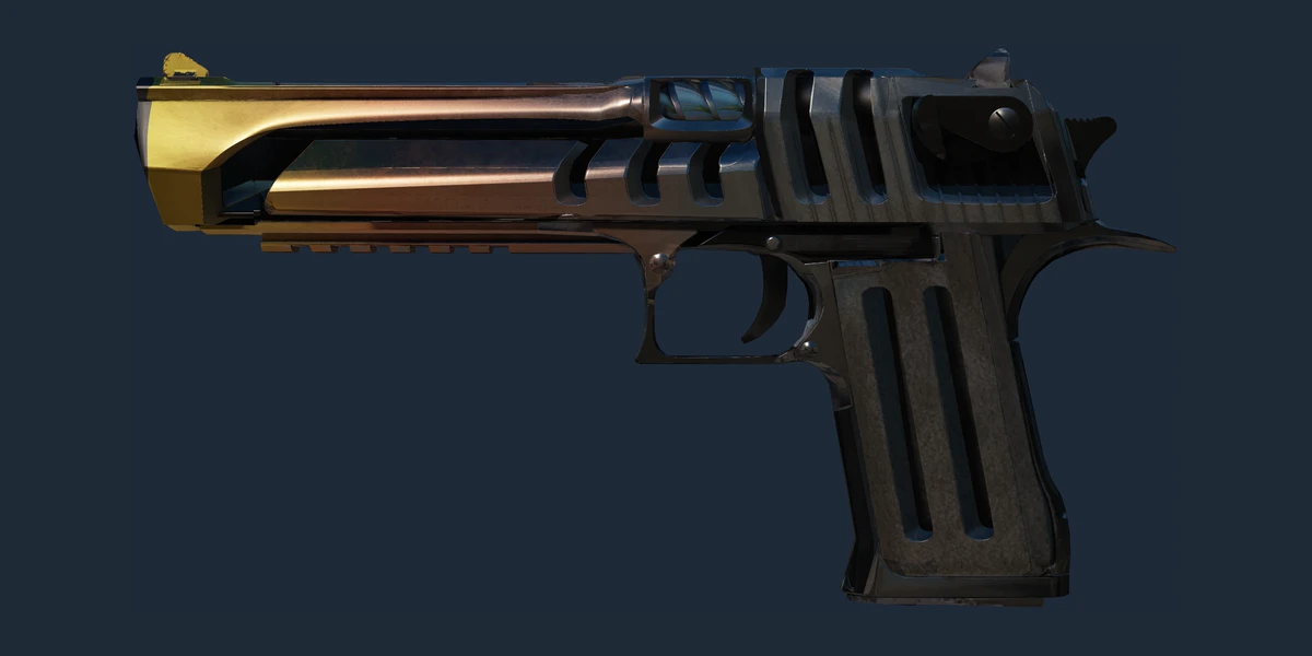StatTrak™ Desert Eagle | Light Rail (Well-Worn) preview