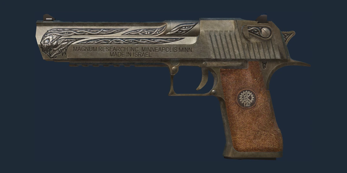 Náhled: Desert Eagle (Suvenýr) | Naga (Silně opotřebený)