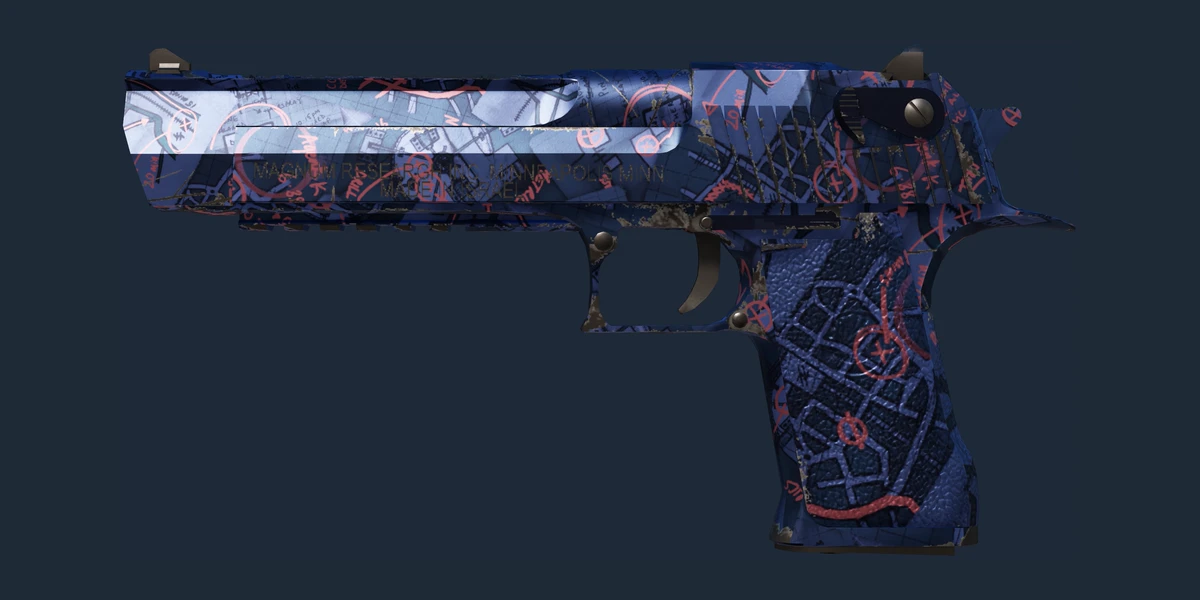 Forhåndsvisning av Desert Eagle | Night Heist (Lite slitasje)