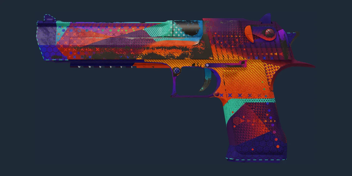 Предпросмотр: Desert Eagle | Океанское побережье (Закалённое в боях)