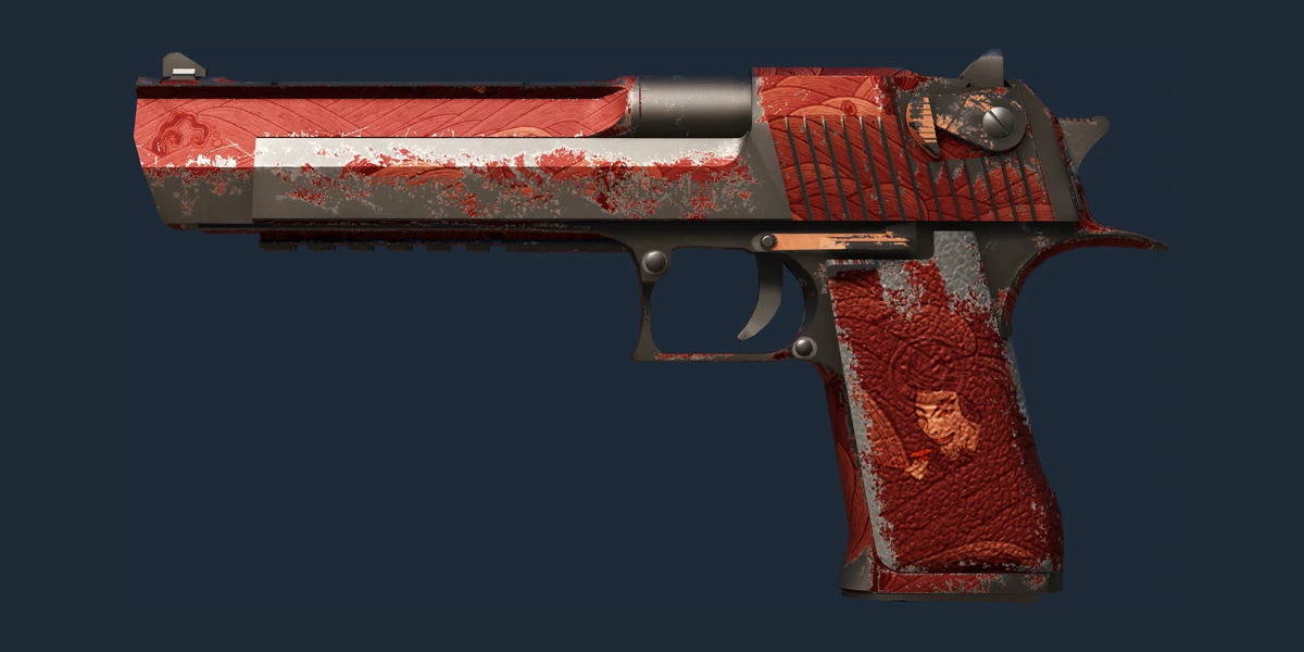 Souvenir Desert Eagle | Sunset Storm 弐 (Well-Worn) preview
