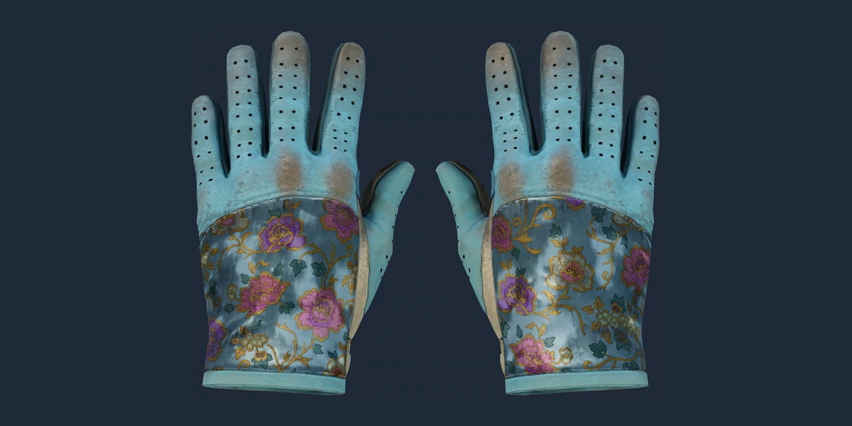★ Driver Gloves | Brocade Flowers (Battle-Scarred) preview