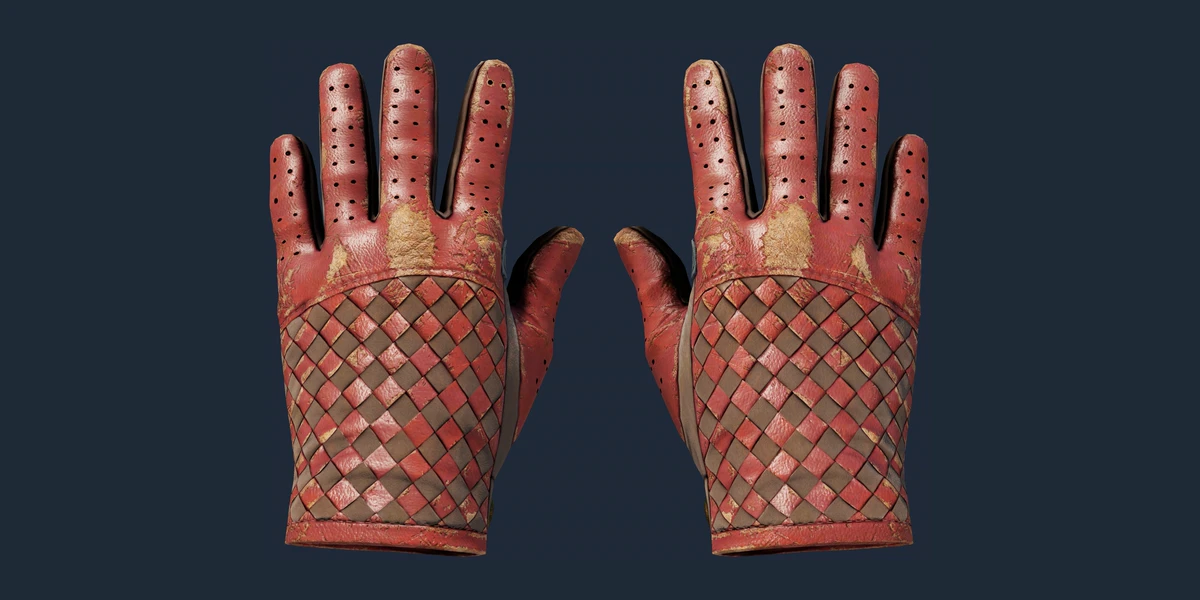 ★ Driver Gloves | Crimson Weave (Battle-Scarred) preview