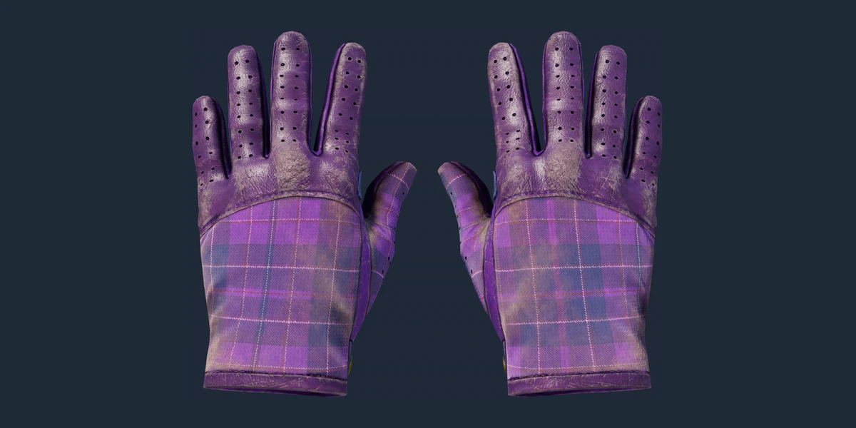 Voorbeeld van ★ Rijhandschoenen | Imperial Plaid (Gevechtssporen)