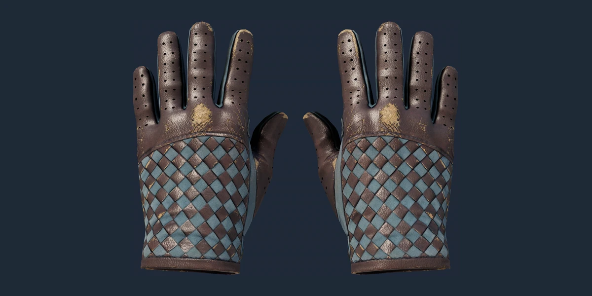 ★ Driver Gloves | Lunar Weave (Well-Worn) preview