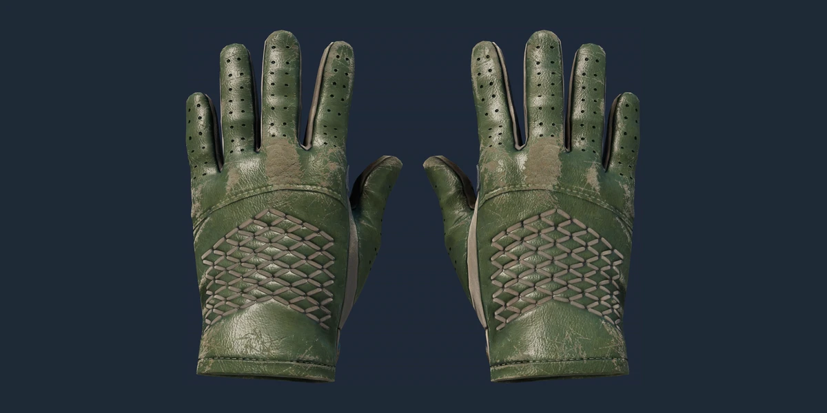 ★ Driver Gloves | Racing Green (Battle-Scarred) preview