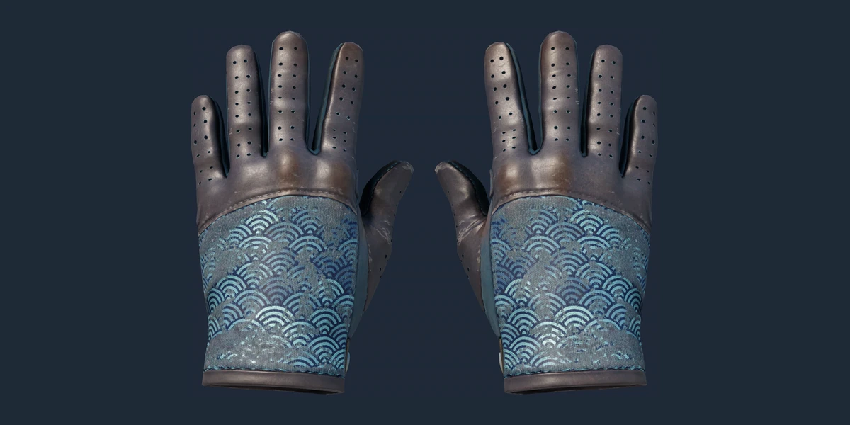 ★ Driver Gloves | Seigaiha (Battle-Scarred) preview