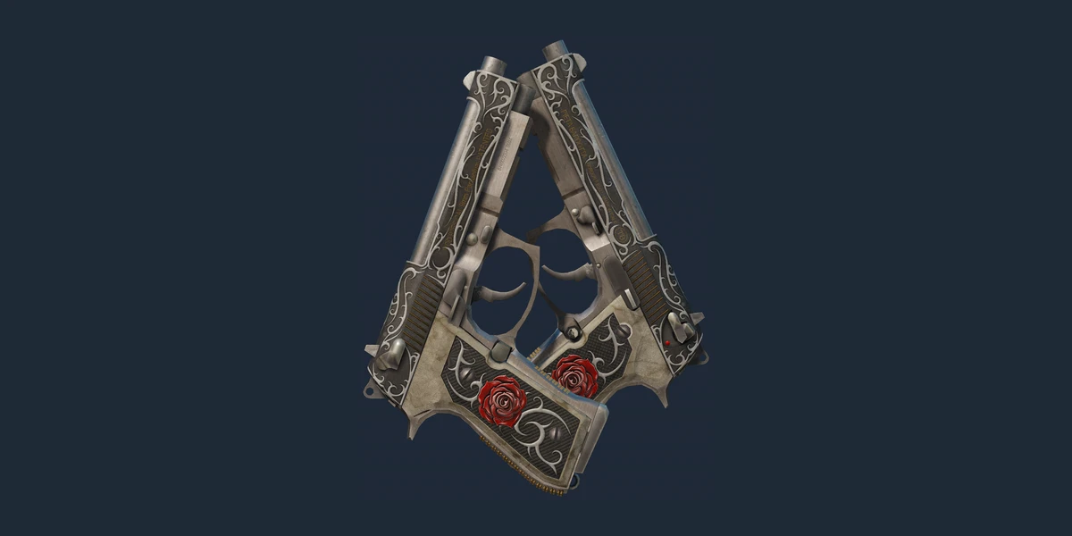 Forhåndsvisning af Dual Berettas (StatTrak™) | Balance (Kampvansiret)