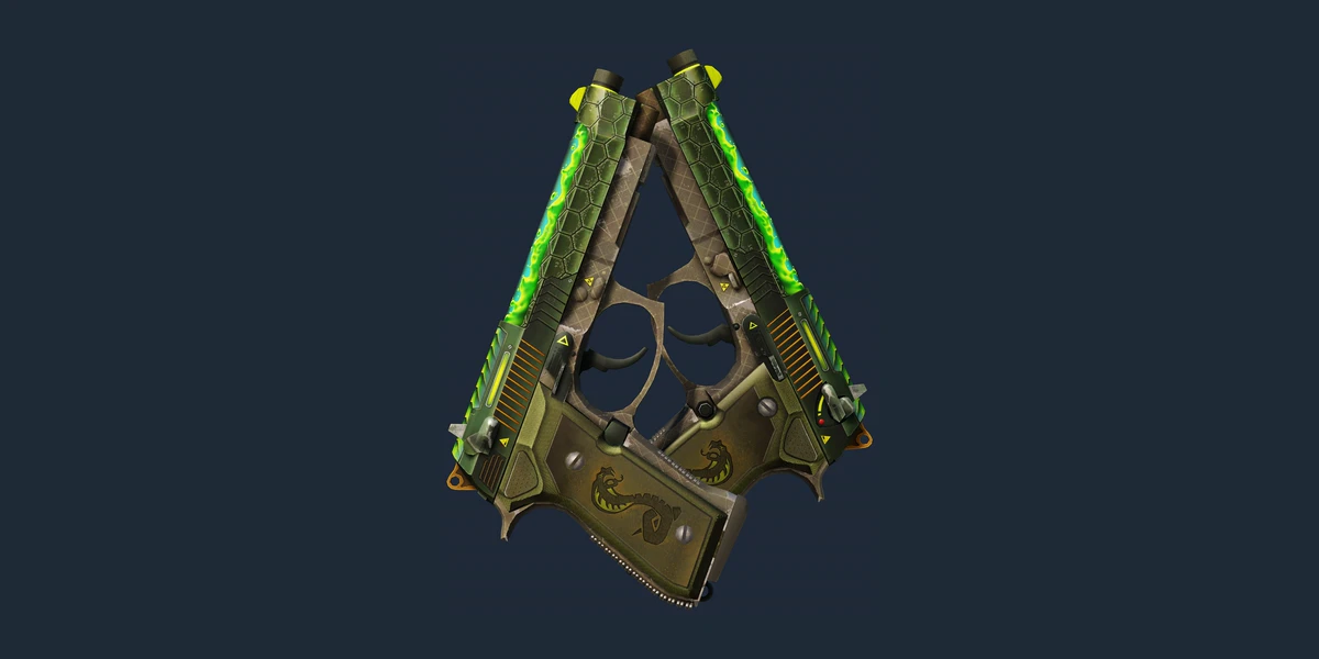 Dual Berettas | Cobra Strike (Field-Tested) preview
