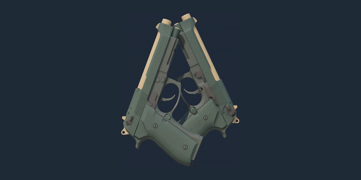 Dual Berettas | Contractor (Factory New) preview