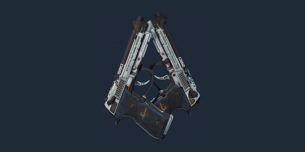 Dual Berettas | Dezastre (Battle-Scarred) preview