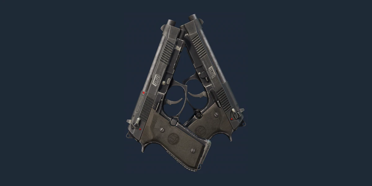Dual Berettas | Elite 1.6 (Well-Worn) preview