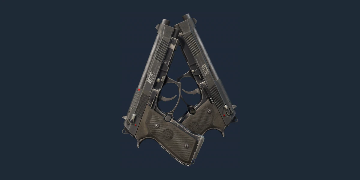 Dual Berettas | Elite 1.6 (Battle-Scarred) preview