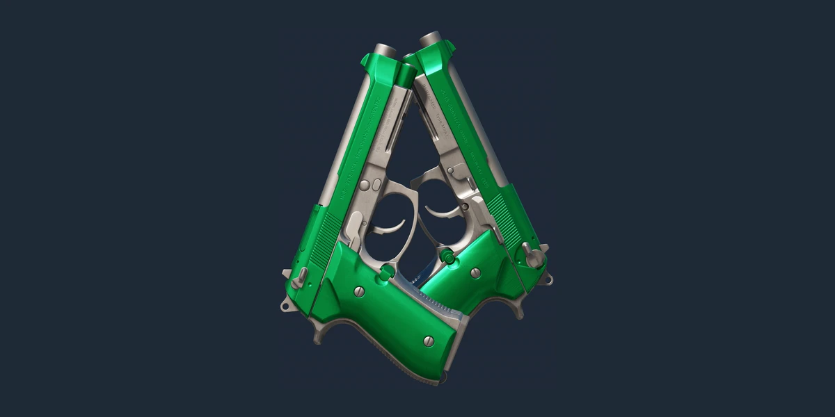 Dual Berettas | Emerald (Factory New) preview