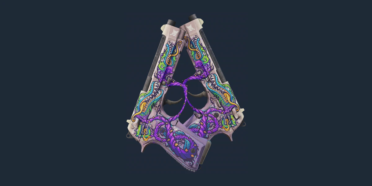 Dual Berettas | Flora Carnivora (Factory New) preview