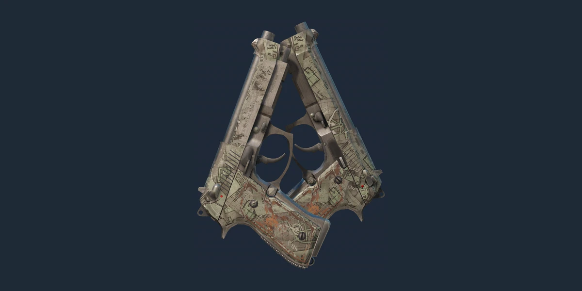 Dual Berettas | Heist (Well-Worn) preview