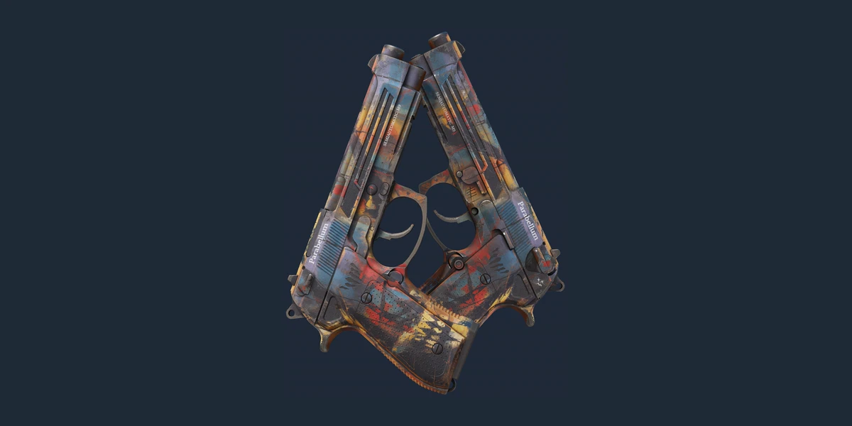 Dual Berettas | Hideout (Field-Tested) preview