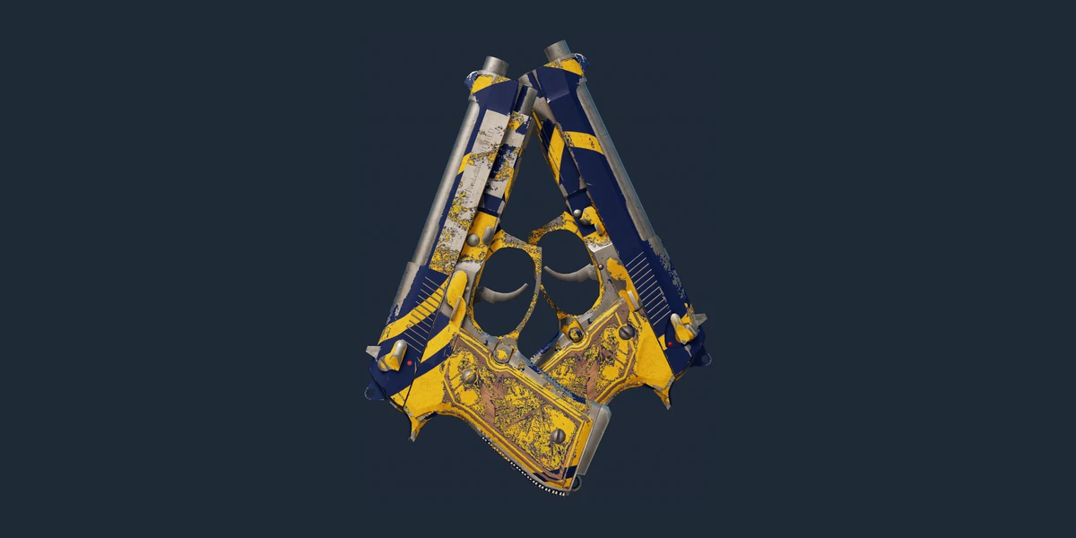 Dual Berettas | Marina (Well-Worn) preview