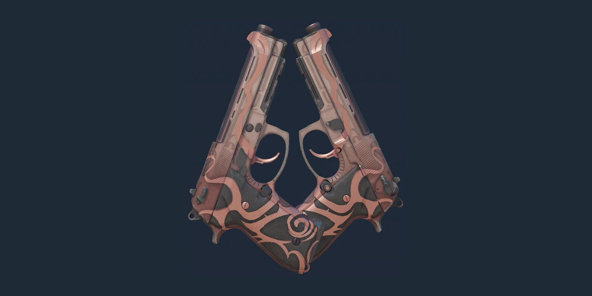 Dual Berettas | Mystic Conjunction (Well-Worn) preview