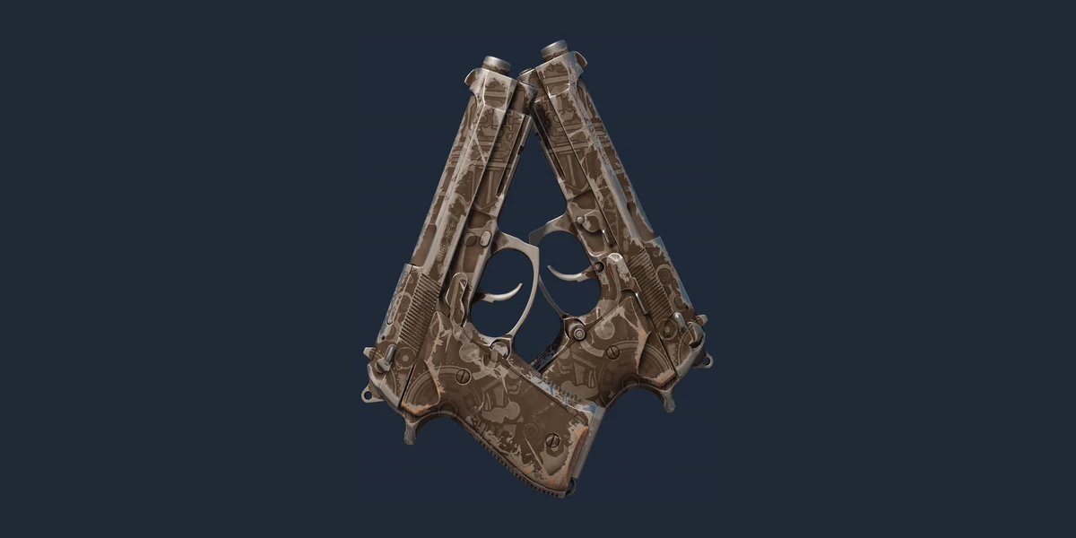 Souvenir Dual Berettas | Oil Change (Field-Tested) preview