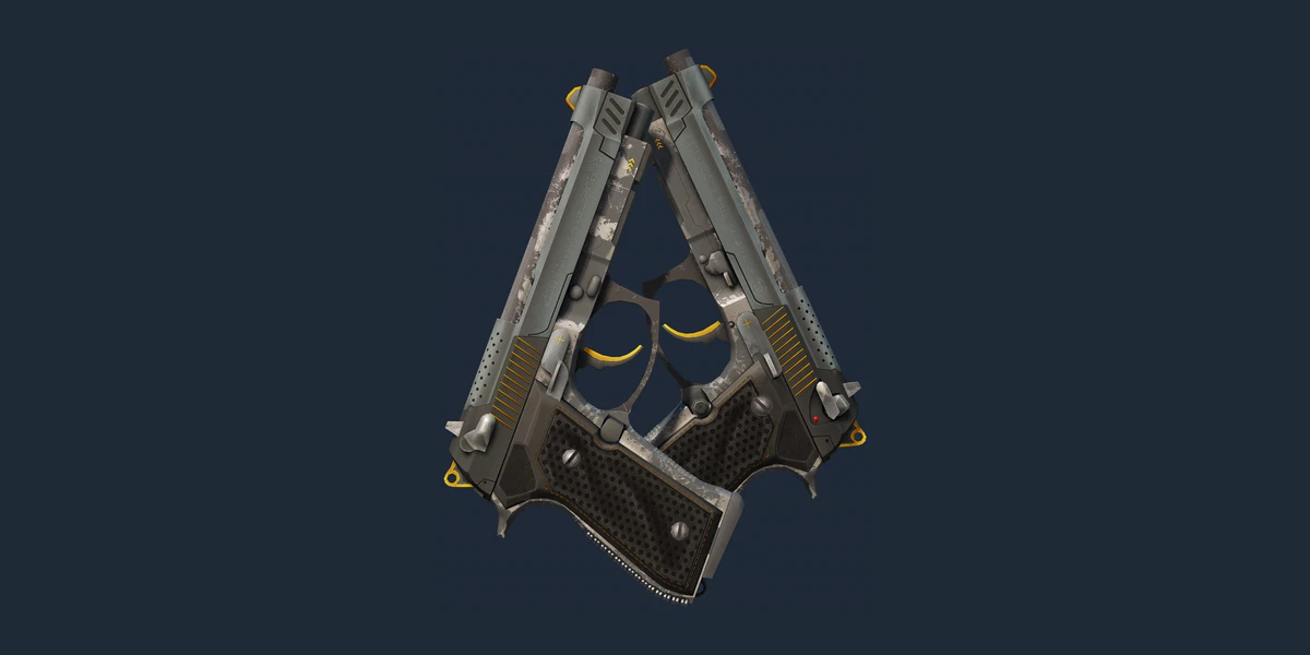 Çift Beretta | Havalandırmalar (Eskimiş) önizlemesi
