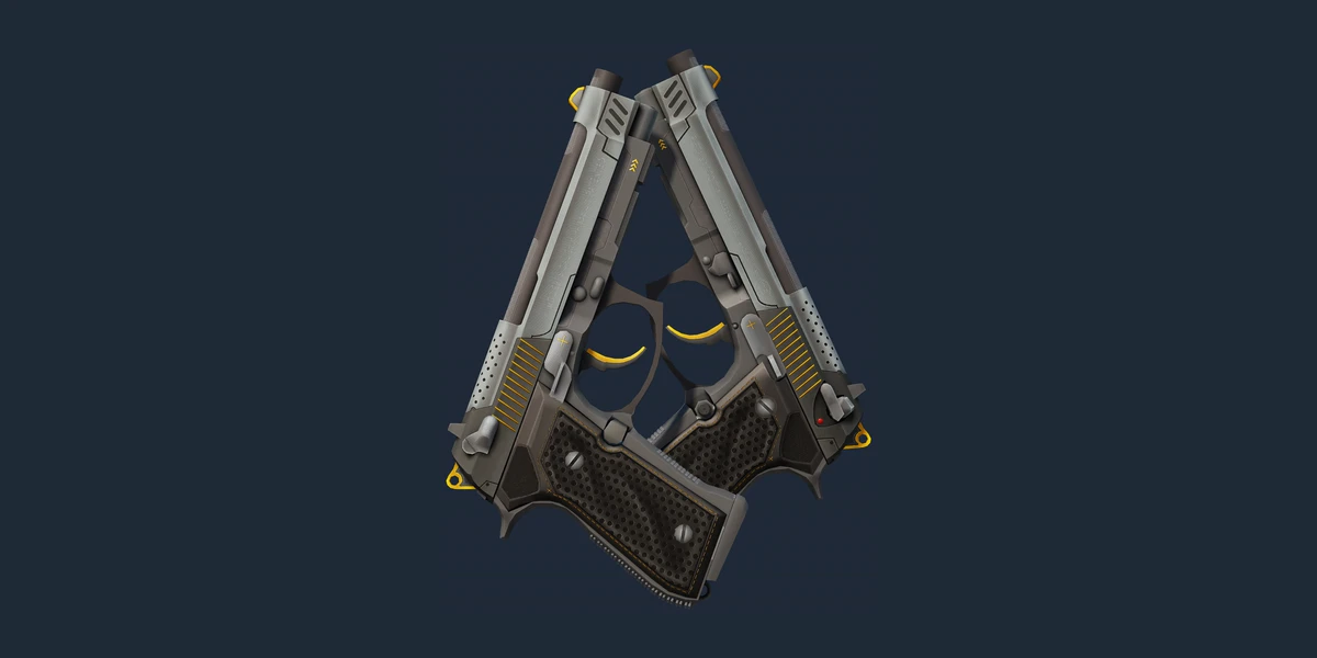 StatTrak™ Dual Berettas | Ventilators (Factory New) preview