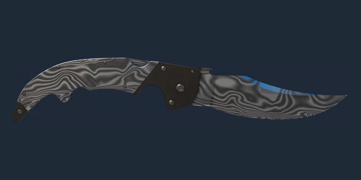 Voorbeeld van ★ Falchion-mes | Damascus Steel (Gloednieuw)