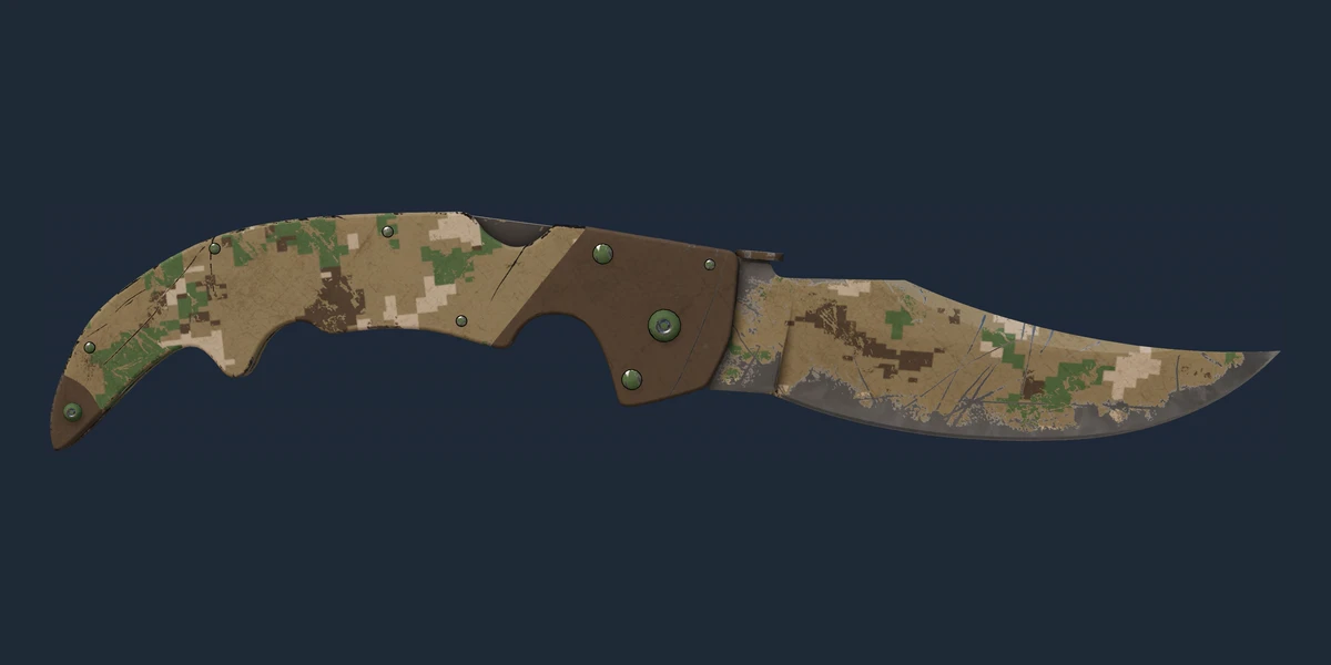 ★ Falchion Knife | Forest DDPAT (Well-Worn) preview