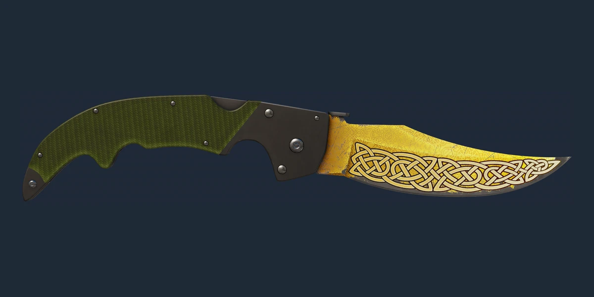 ★ StatTrak™ Falchion Knife | Lore (Well-Worn) preview