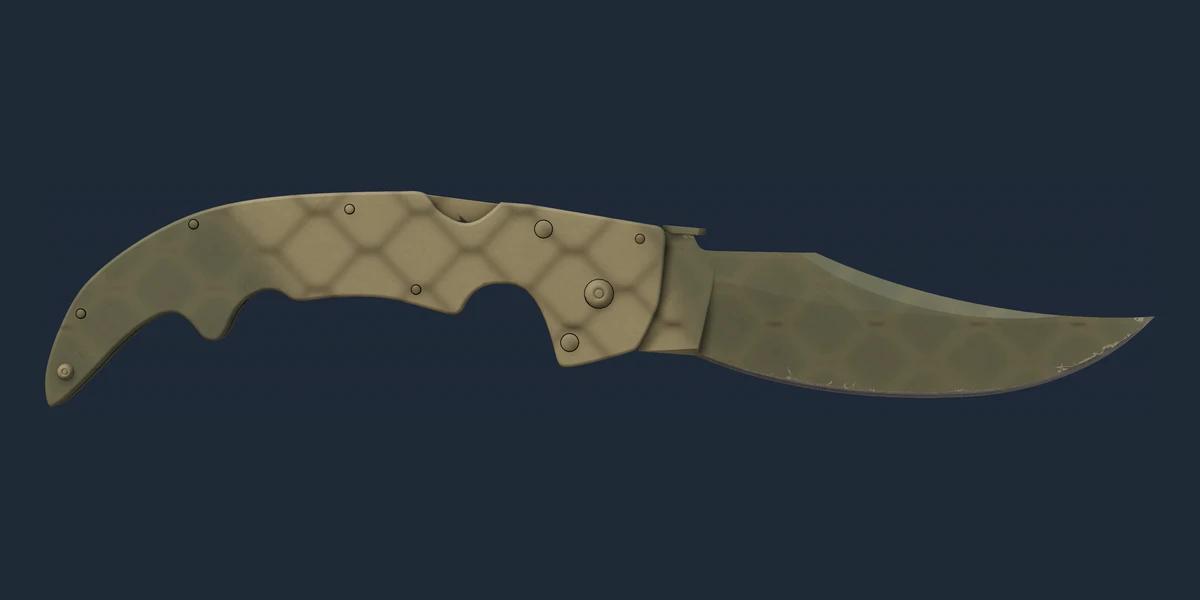 Pré-visualização de Faca Falchion ★ | Safari Mesh (Original de Fábrica)
