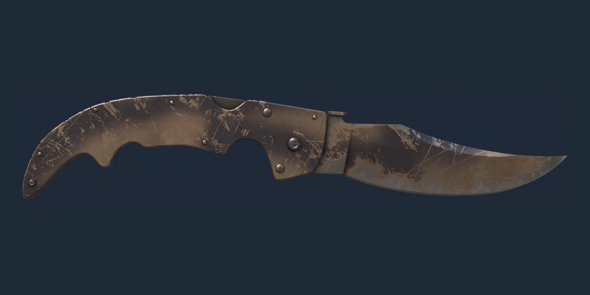 ★ Falchion Knife | Scorched (Well-Worn) preview